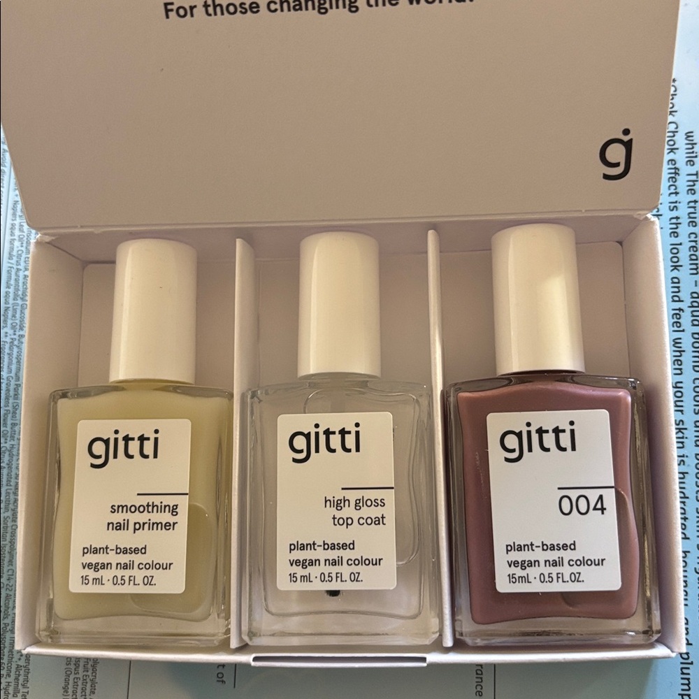 💕Gitti Conscious Beauty White Box set of 3